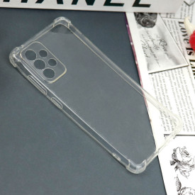 قاب ژله ای شفاف محافظ لنزدار Samsung A72