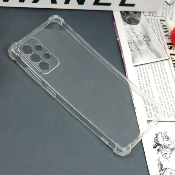 قاب ژله ای شفاف محافظ لنزدار Samsung A72