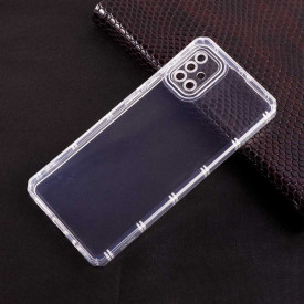 قاب ژله ای شفاف محافظ لنزدار Samsung A51