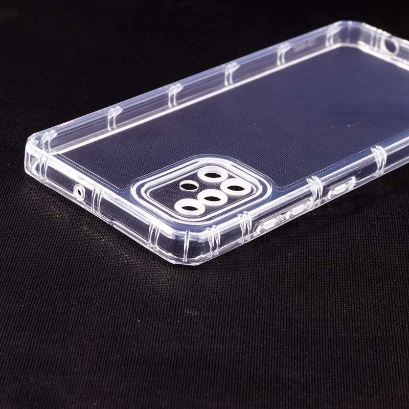 قاب ژله ای شفاف محافظ لنزدار Samsung A51