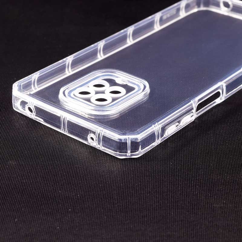 قاب ژله ای شفاف محافظ لنزدار Xiaomi Redmi Note 9s / Note 9 Pro