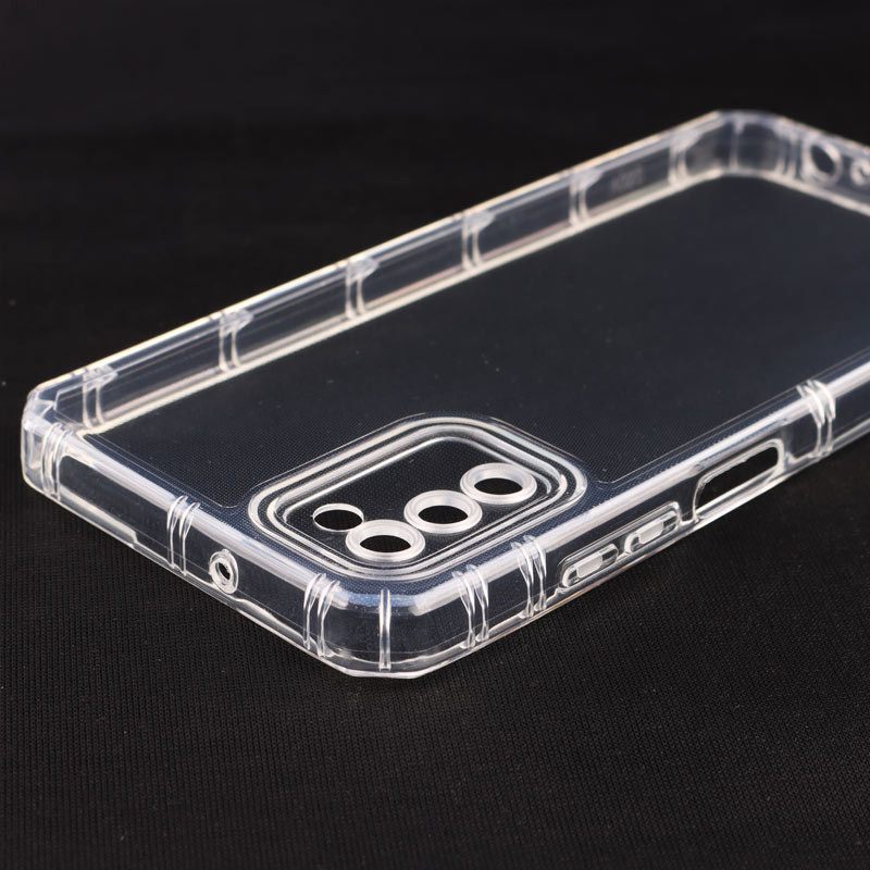 قاب ژله ای شفاف محافظ لنزدار Samsung A02s