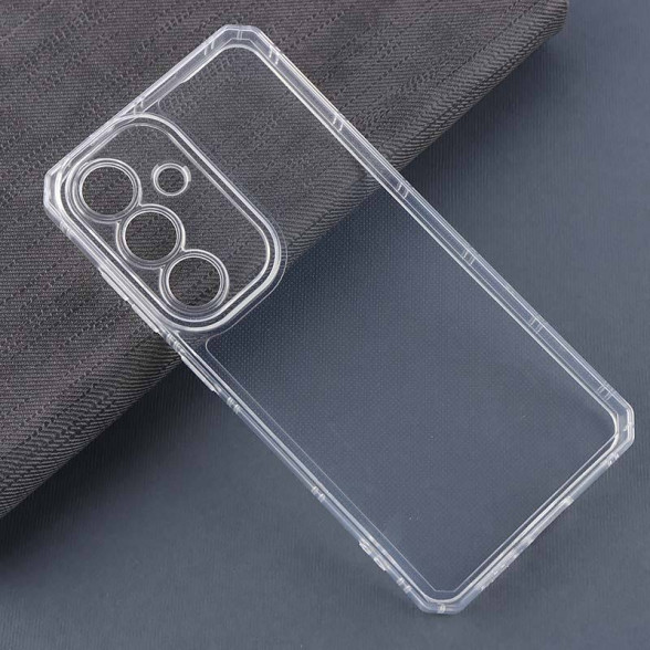 قاب ژله ای شفاف محافظ لنزدار Samsung S25