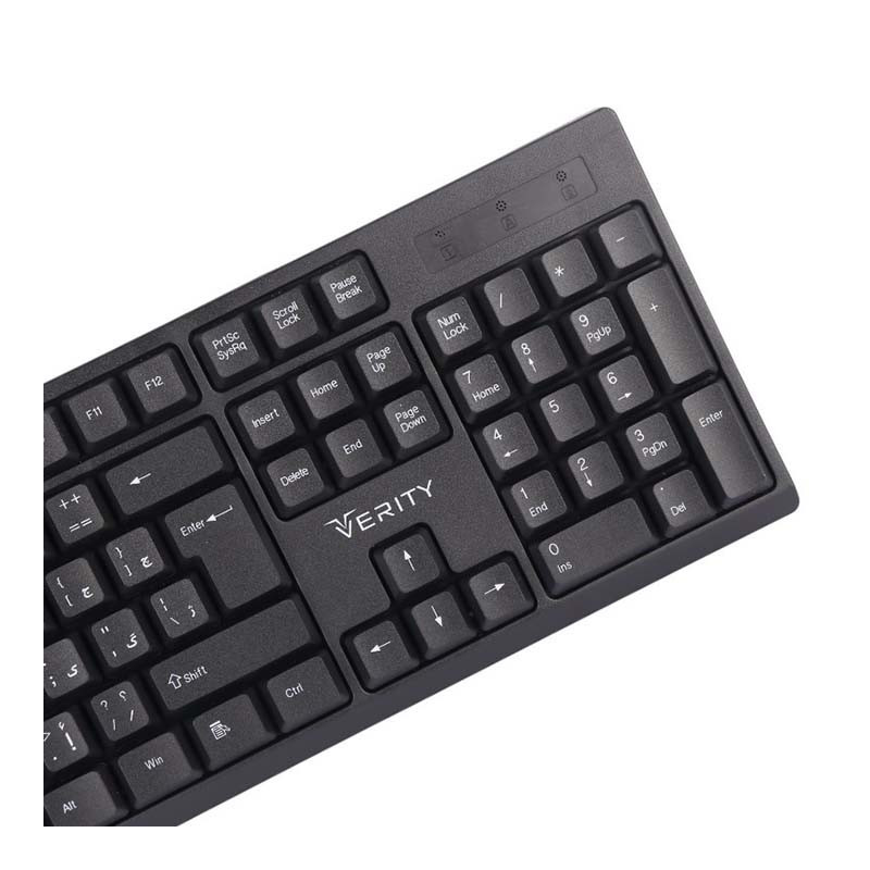 کیبورد و ماوس بی سیم Verity مدل V-KB6142W