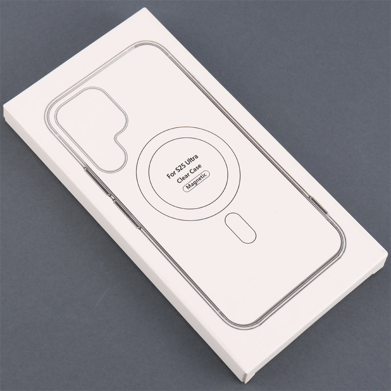 قاب شفاف MagSafe اورجینال Samsung S25 Ultra