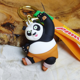 جاکلیدی سیلیکونی وارداتی درجه یک طرح پاندای کونگ فو کار