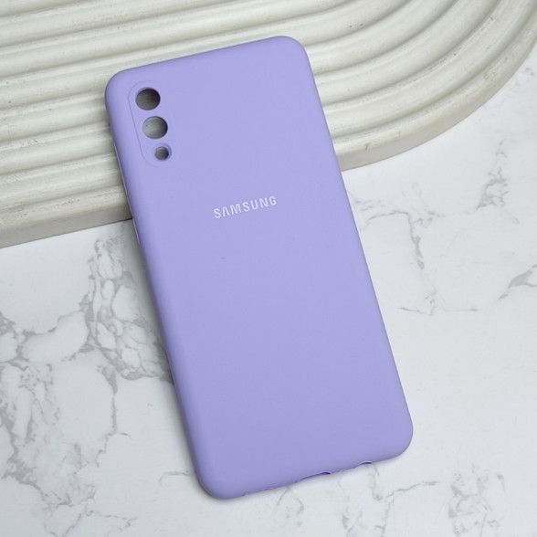 قاب سیلیکونی اورجینال محافظ لنزدار Samsung A02