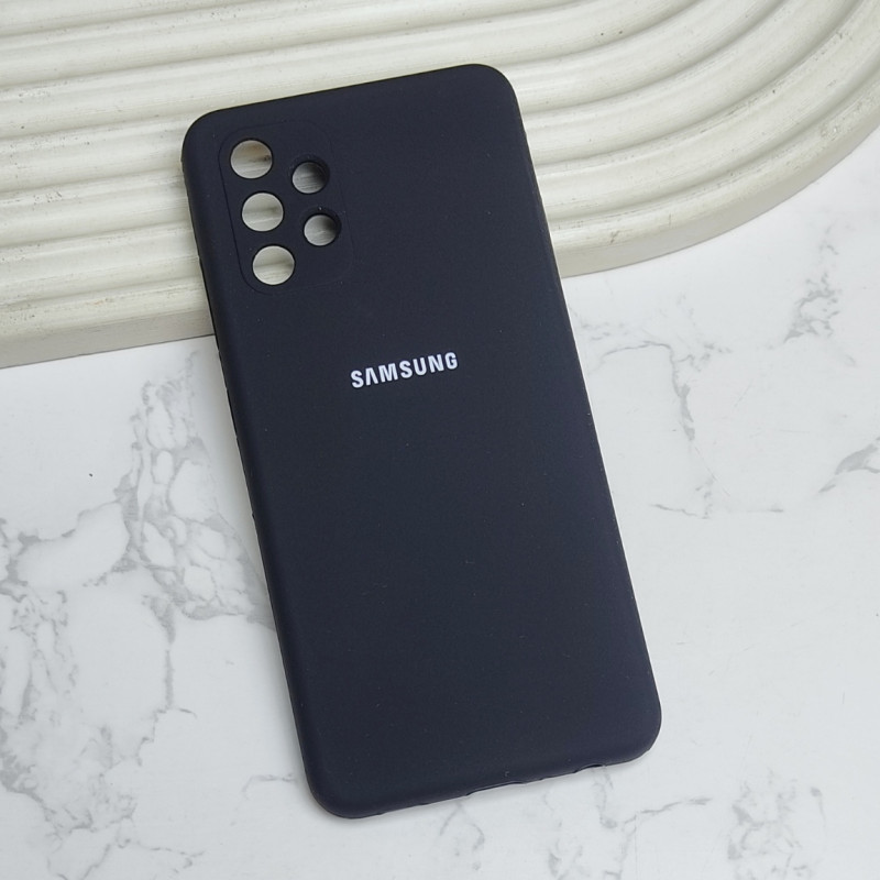 قاب سیلیکونی اورجینال محافظ لنزدار Samsung A32 4G