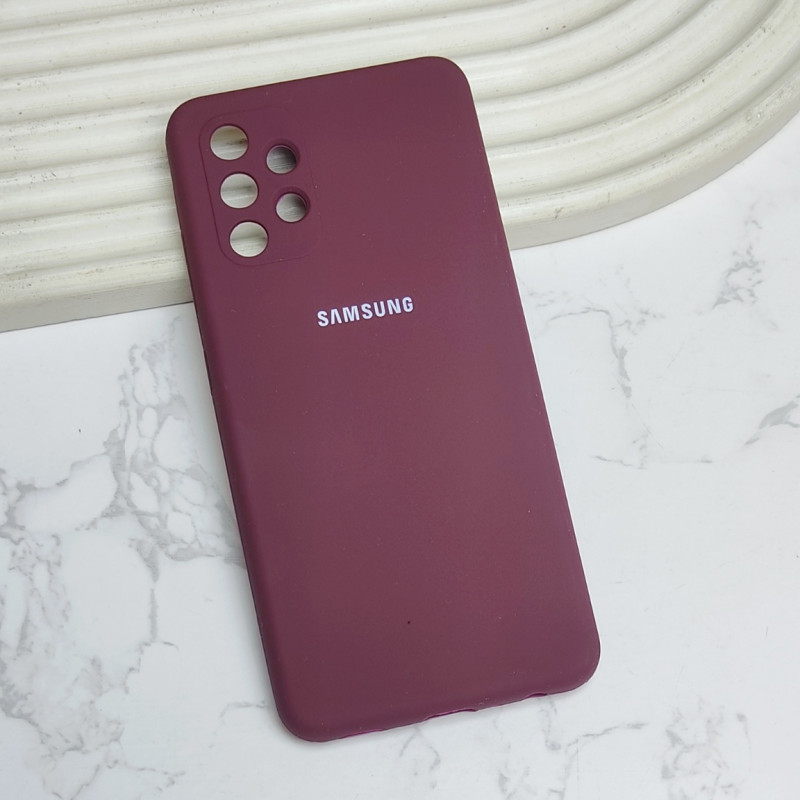 قاب سیلیکونی اورجینال محافظ لنزدار Samsung A32 4G