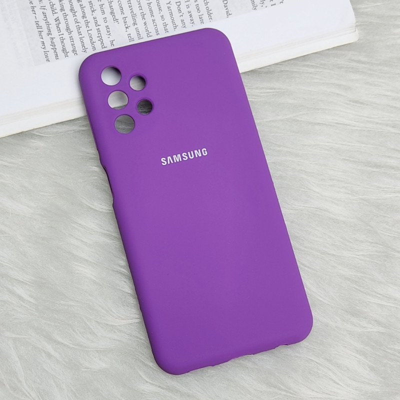 قاب سیلیکونی اورجینال محافظ لنزدار Samsung A13 4G / A32 5G