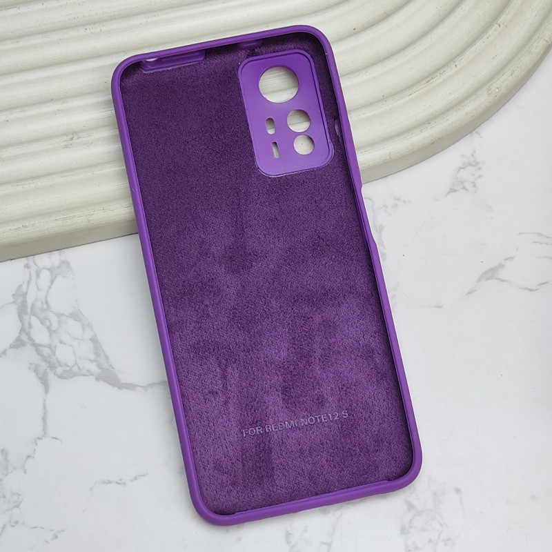 قاب سیلیکونی اورجینال محافظ لنزدار Xiaomi Redmi Note 12s