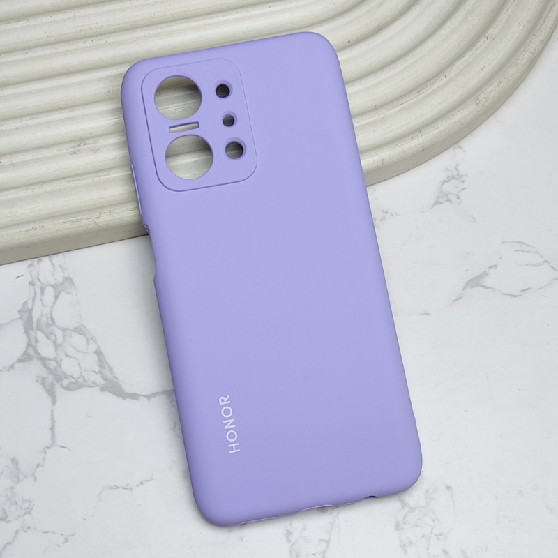 قاب سیلیکونی اورجینال محافظ لنزدار Honor X7A