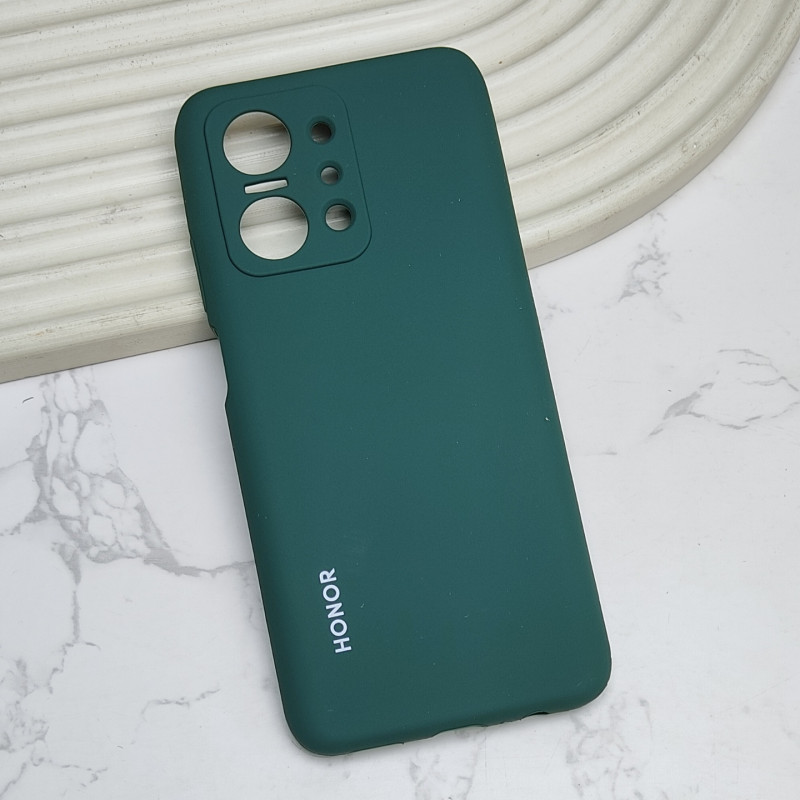 قاب سیلیکونی اورجینال محافظ لنزدار Honor X7A