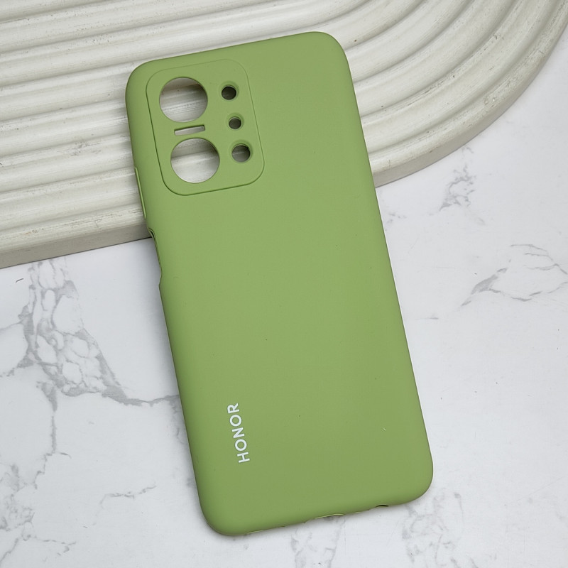 قاب سیلیکونی اورجینال محافظ لنزدار Honor X7A