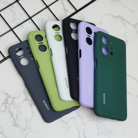 قاب سیلیکونی اورجینال محافظ لنزدار Honor X7A