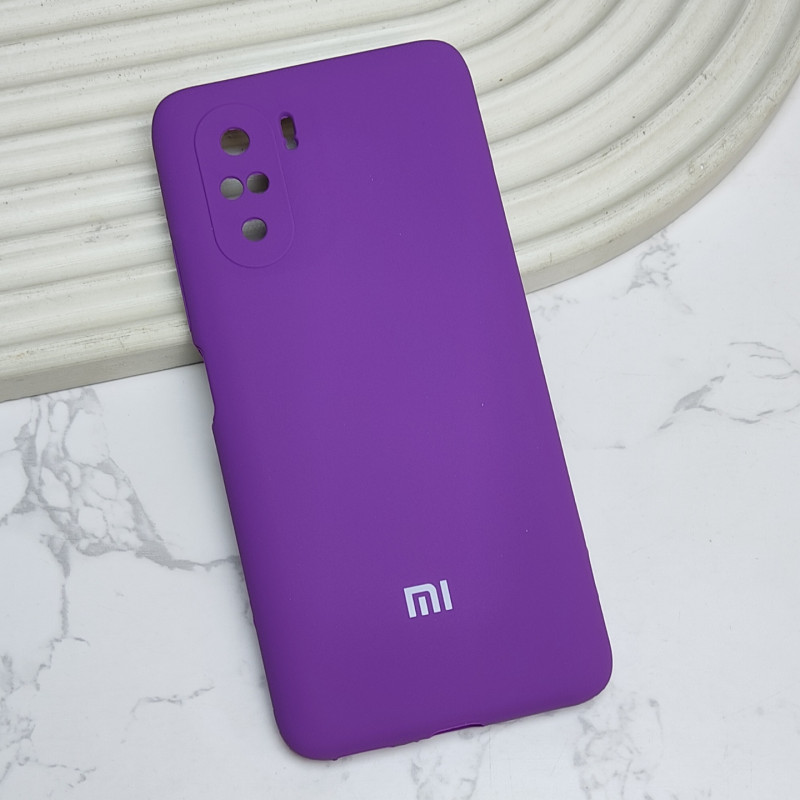 قاب سیلیکونی اورجینال محافظ لنزدار Xiaomi Poco F3