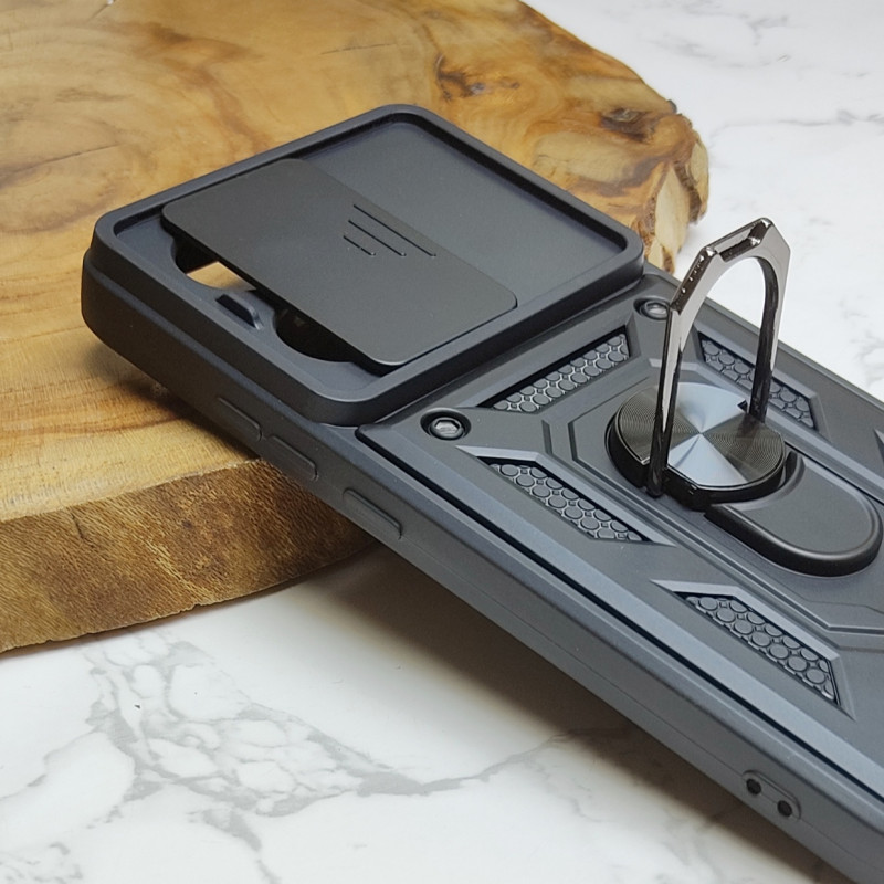 قاب ضد ضربه محافظ لنزدار هولدر دار بتمن Xiaom Poco X7 Pro