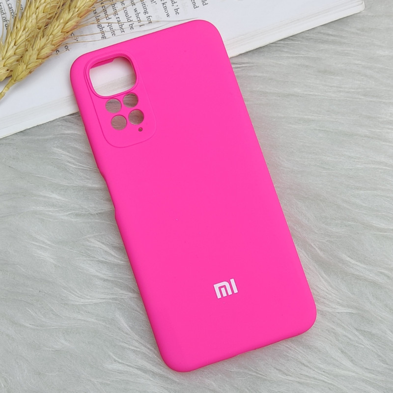 قاب سیلیکونی اورجینال محافظ لنزدار Xiaomi Redmi Note 11 4G / Note 11s