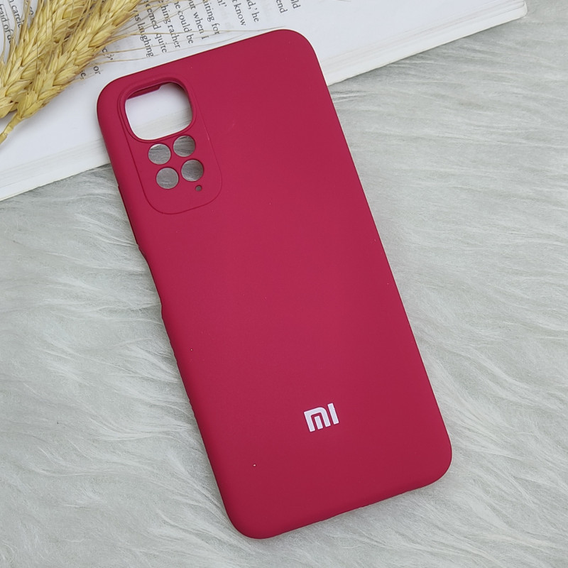 قاب سیلیکونی اورجینال محافظ لنزدار Xiaomi Redmi Note 11 4G / Note 11s