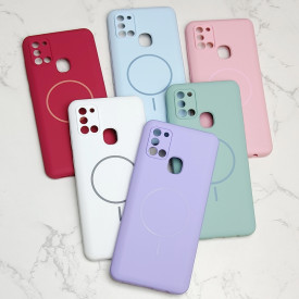 قاب سیلیکونی اورجینال طرح مگ سیف Samsung A21s