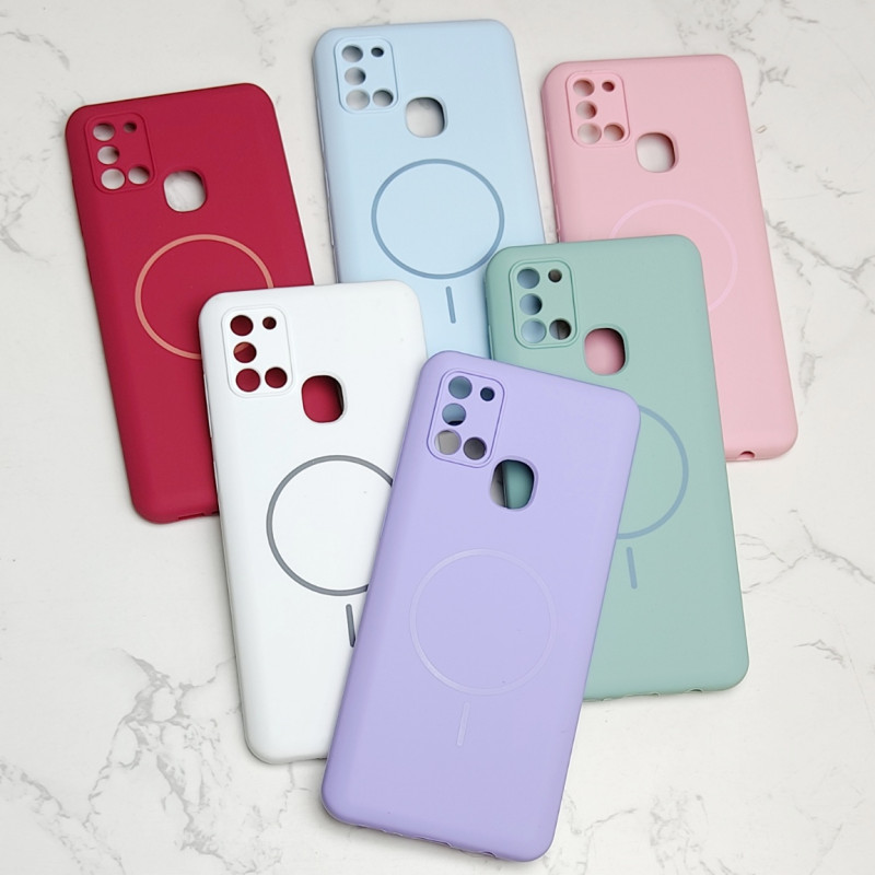 قاب سیلیکونی اورجینال طرح مگ سیف Samsung A21s