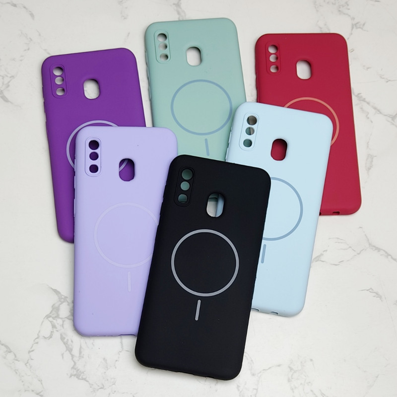 قاب سیلیکونی اورجینال طرح مگ سیف Samsung A20 / A30 / M10s