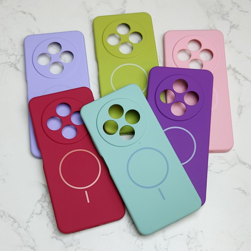 قاب سیلیکونی اورجینال طرح مگ سیف Xiaomi Redmi 14C / Poco C75