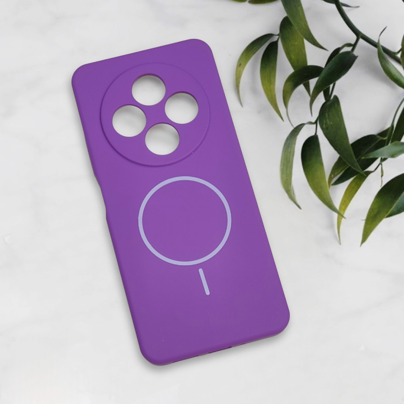 قاب سیلیکونی اورجینال طرح مگ سیف Xiaomi Redmi 14C / Poco C75