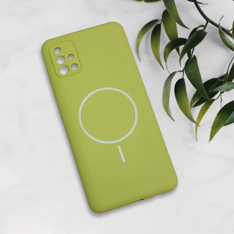 قاب سیلیکونی اورجینال طرح مگ سیف Samsung A51