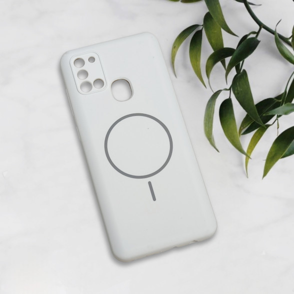 قاب سیلیکونی اورجینال طرح مگ سیف Samsung A21s