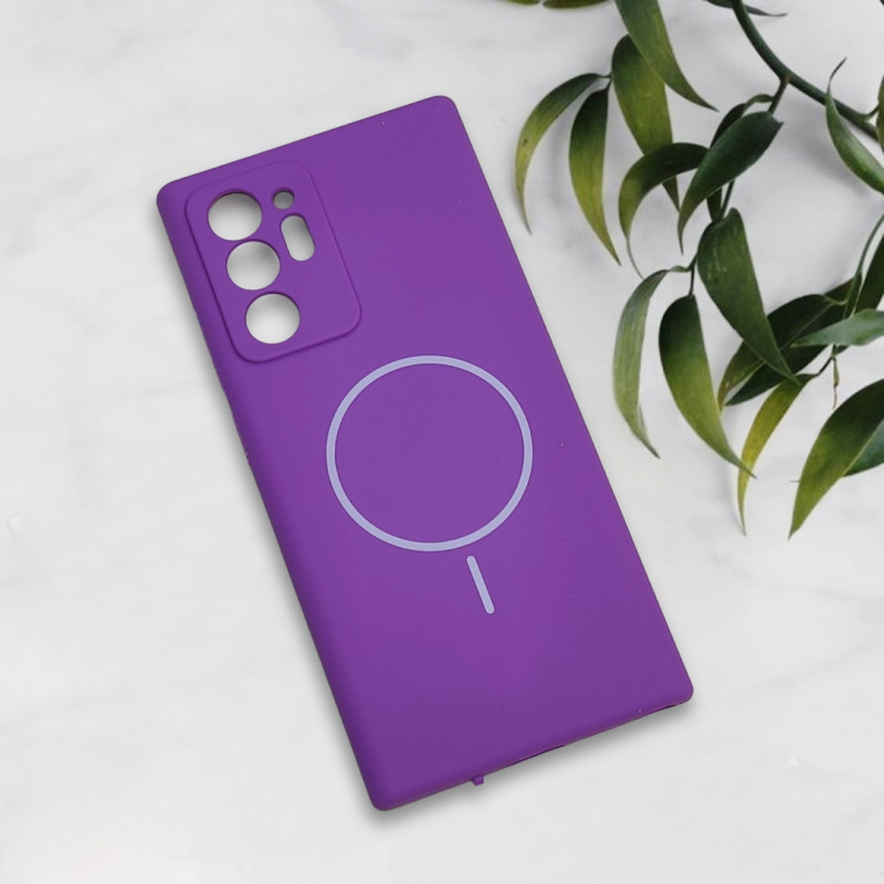 قاب سیلیکونی اورجینال طرح مگ سیف Samsung Note 20 Ultra