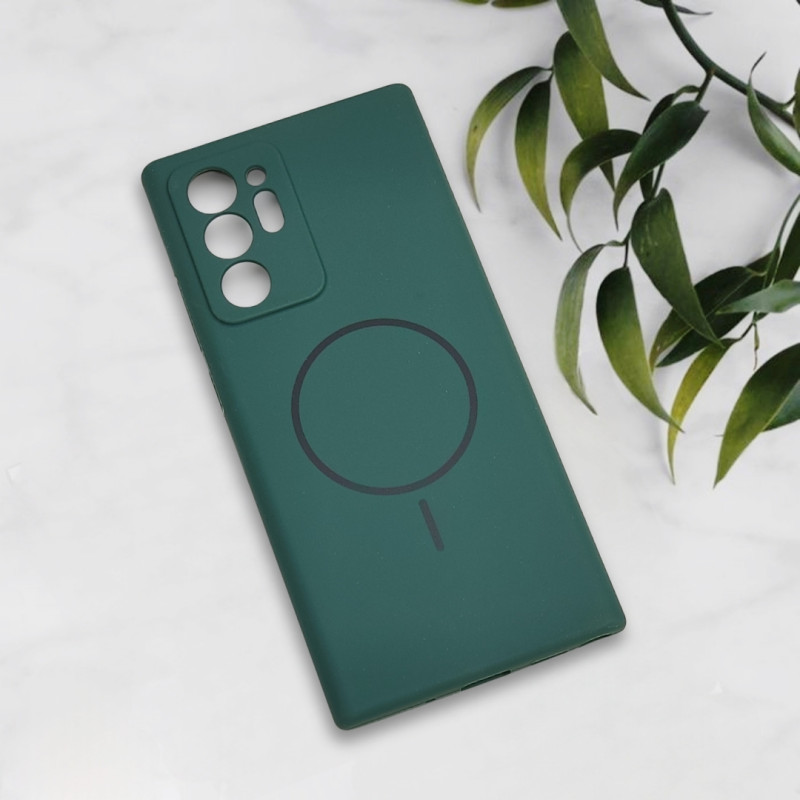 قاب سیلیکونی اورجینال طرح مگ سیف Samsung Note 20 Ultra