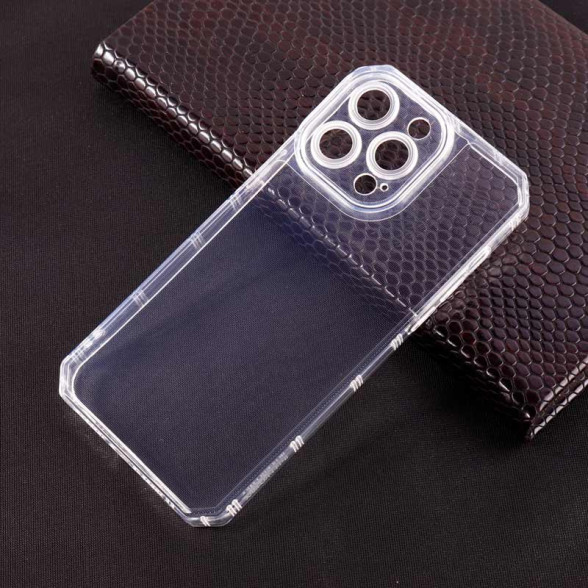 قاب ژله ای شفاف محافظ لنزدار iPhone 14 Pro Max