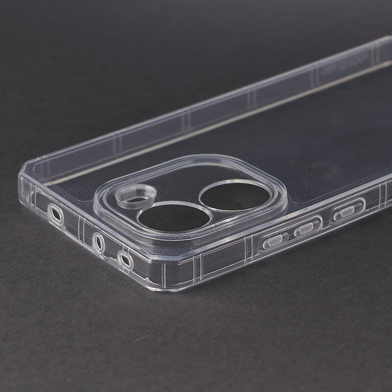 قاب ژله ای شفاف محافظ لنزدار Xiaomi Poco X7 Pro