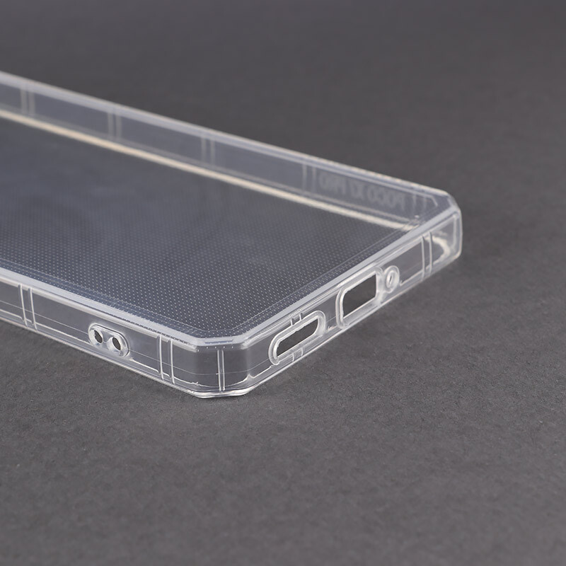 قاب ژله ای شفاف محافظ لنزدار Xiaomi Poco X7 Pro