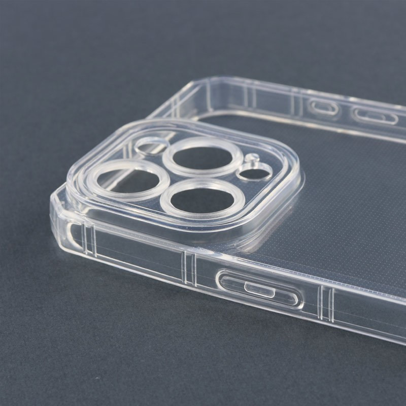 قاب ژله ای شفاف محافظ لنزدار iPhone 16 Pro Max