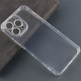 قاب ژله ای شفاف محافظ لنزدار iPhone 16 Pro Max