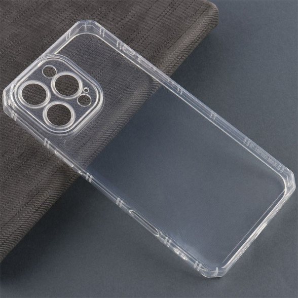 قاب ژله ای شفاف محافظ لنزدار iPhone 16 Pro Max