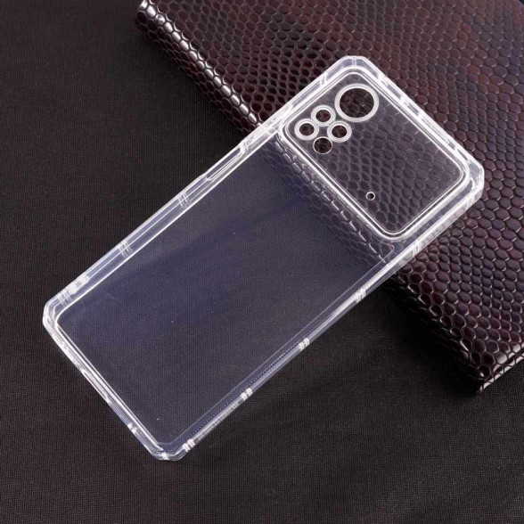 قاب ژله ای شفاف محافظ لنزدار Xiaomi Poco X4 Pro 5G