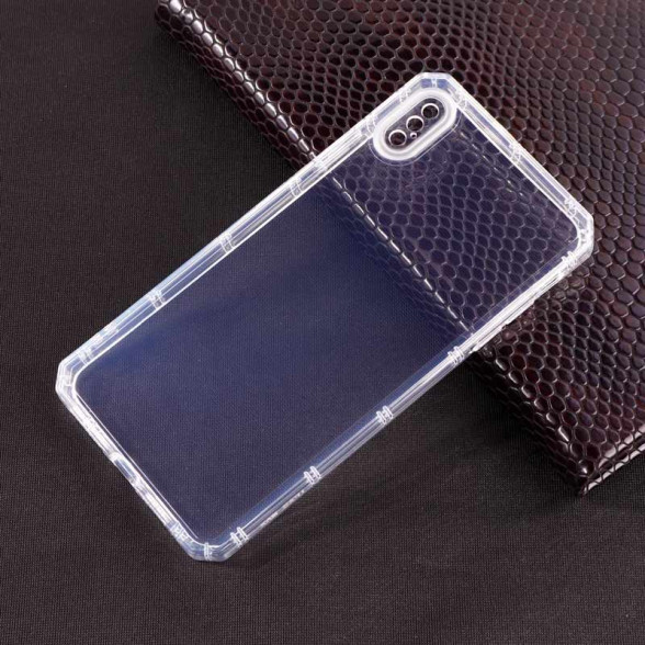قاب ژله ای شفاف محافظ لنزدار iPhone Xs Max
