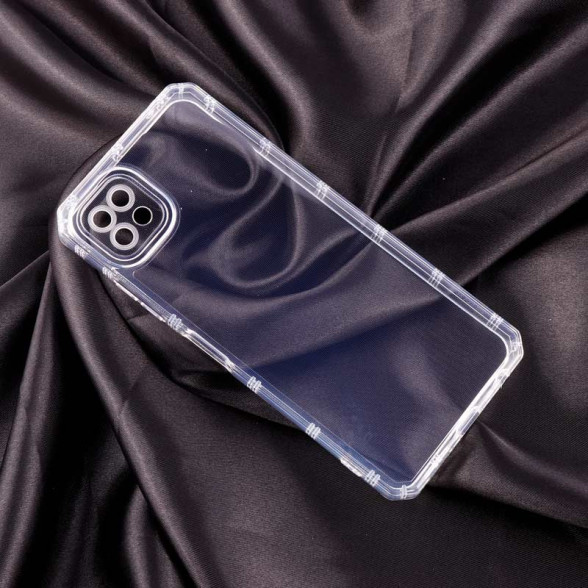 قاب ژله ای شفاف محافظ لنزدار Samsung A22 5G