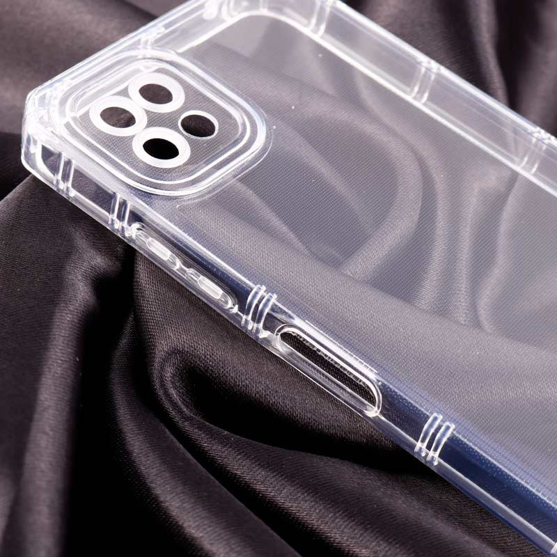 قاب ژله ای شفاف محافظ لنزدار Samsung A22 5G