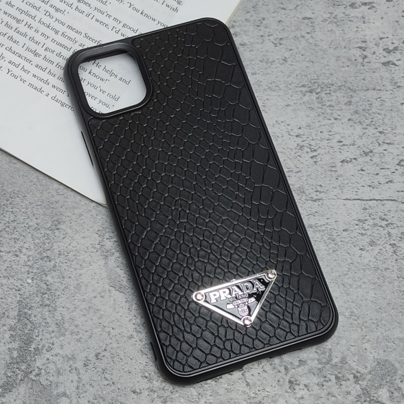 قاب چرمی ژله ای طرح دار مدل iphone 11 Pro Max