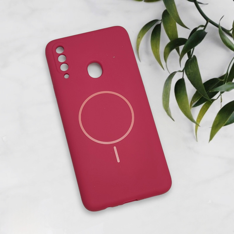 قاب سیلیکونی اورجینال طرح مگ سیف Samsung A20s