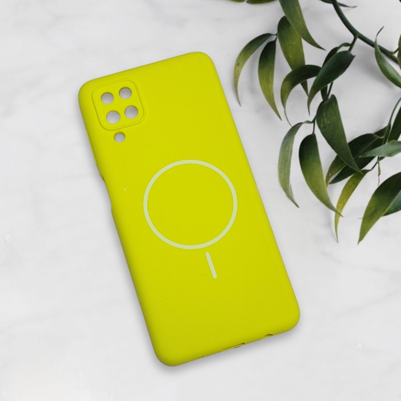 قاب سیلیکونی اورجینال طرح مگ سیف Samsung A12 / M12