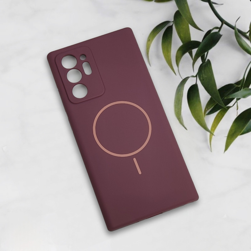 قاب سیلیکونی اورجینال طرح مگ سیف Samsung Note 20 Ultra