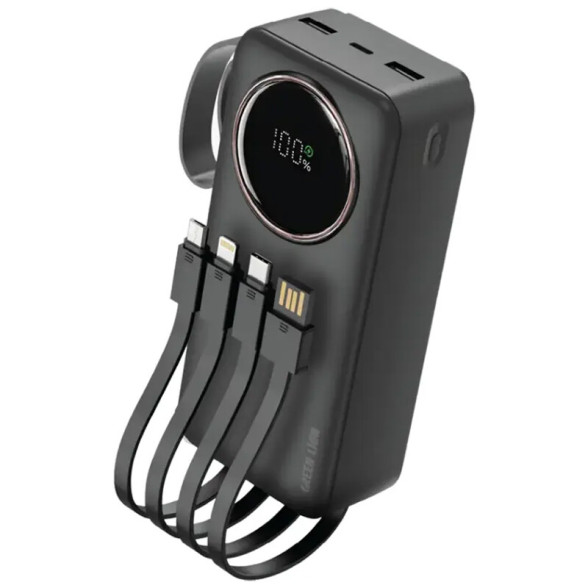 پاوربانک Green Lion ظرفیت 30000 فست شارژ 22.5W مدل Power Pulse GL-PX13