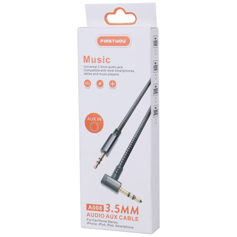 کابل AUX سرکج Firstyou مدل A008