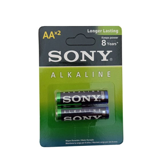 باتری قلمی آلکالاین SONY مدل AM3L-B2D کارتی دو عددی