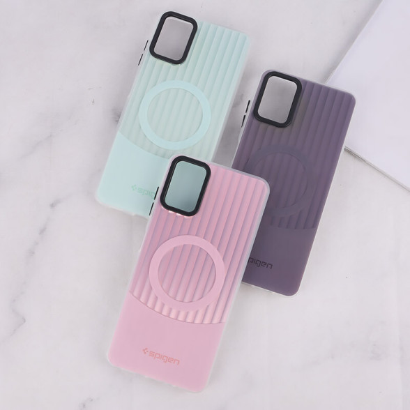 قاب Spigen 3D طرح مگ سیف Samsung A06